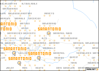 map of San Antonio