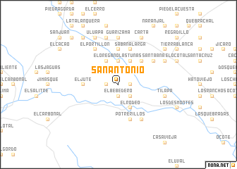 map of San Antonio