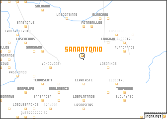 map of San Antonio