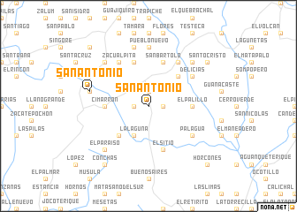 map of San Antonio