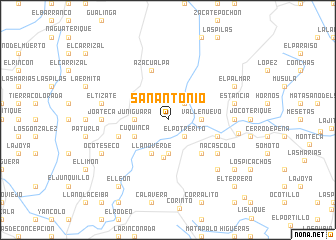 map of San Antonio