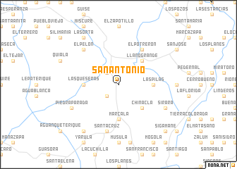 map of San Antonio