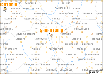 map of San Antonio