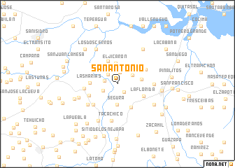 map of San Antonio