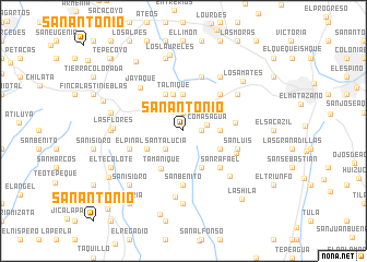 map of San Antonio