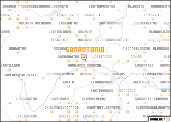 map of San Antonio