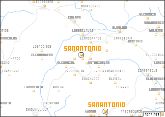 map of San Antonio