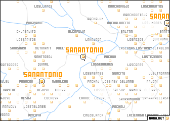 map of San Antonio