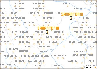 map of San Antonio