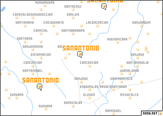 map of San Antonio