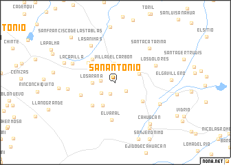 map of San Antonio