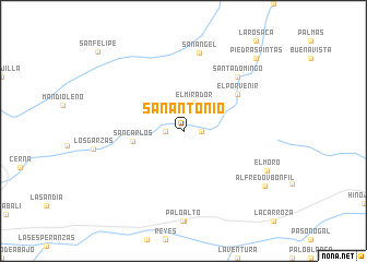 map of San Antonio