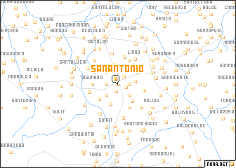 map of San Antonio