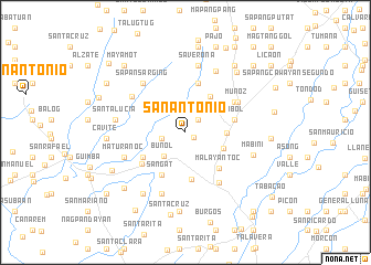 map of San Antonio