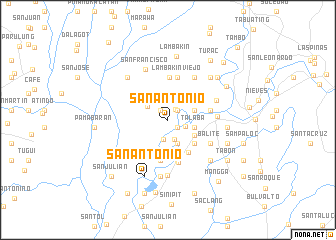 map of San Antonio