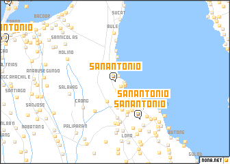 map of San Antonio