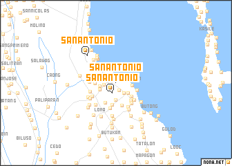 map of San Antonio