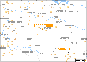 map of San Antonio