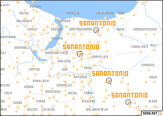 map of San Antonio