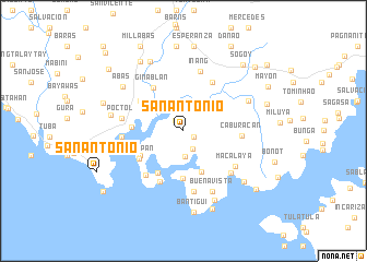 map of San Antonio