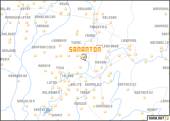map of San Anton