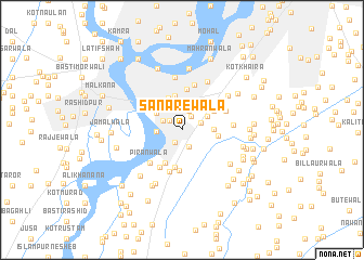 map of Sanārewāla