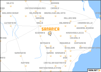 map of Sanarica