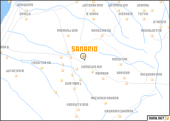 map of Sanariö