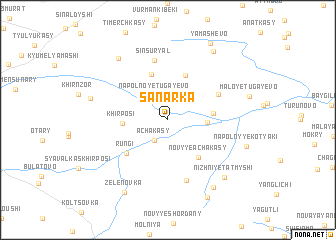 map of Sanarka