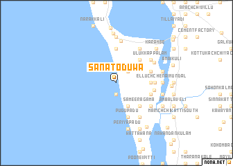 map of Sana Toduwa