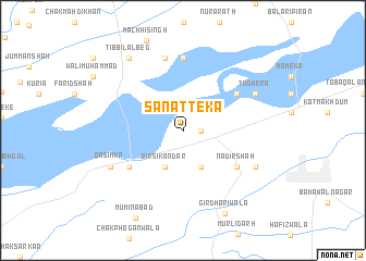 map of Sanatteka