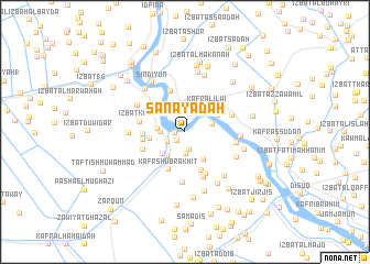 map of Sanāyādah