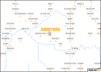 map of Sanayong