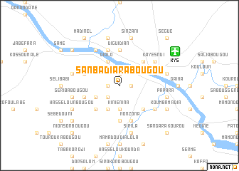 map of Sanbadiarabougou