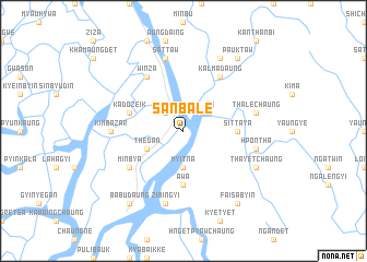 map of Sanbale