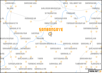 map of Sanbangaye