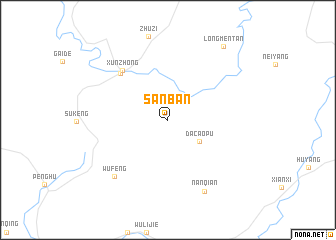 map of Sanban