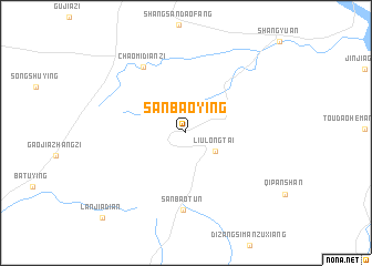 map of Sanbaoying
