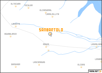 map of San Bartolo