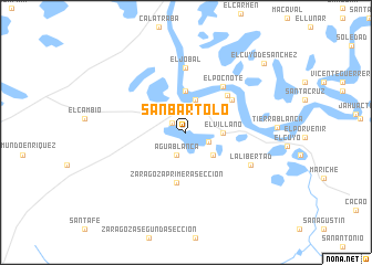 map of San Bartolo