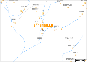 map of San Basillo