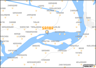 map of Sanba