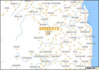 map of San Benito