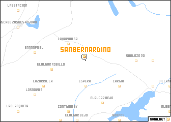 map of San Bernardino