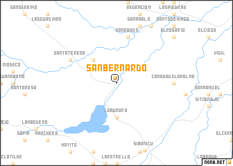 map of San Bernardo