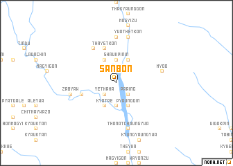 map of Sanbôn