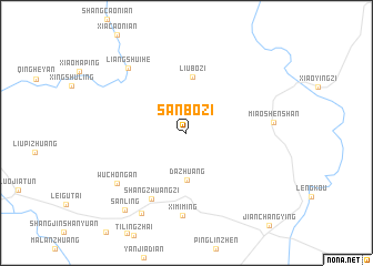 map of Sanbozi