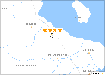 map of San Bruno
