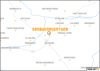 map of San Buenaventura