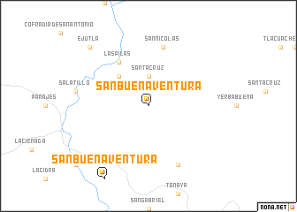 map of San Buenaventura